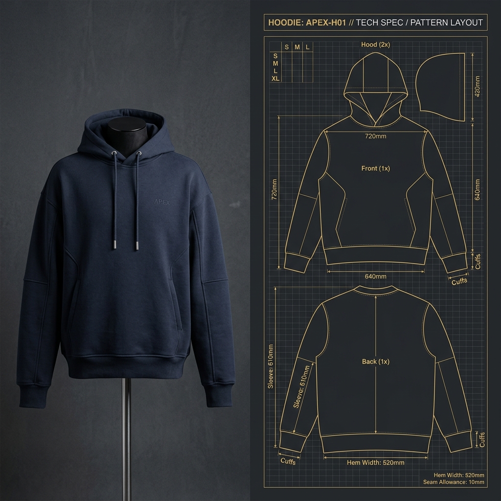 Photo to Pattern before and after mockup